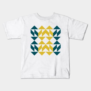 Modern Geometric Shapes Kids T-Shirt